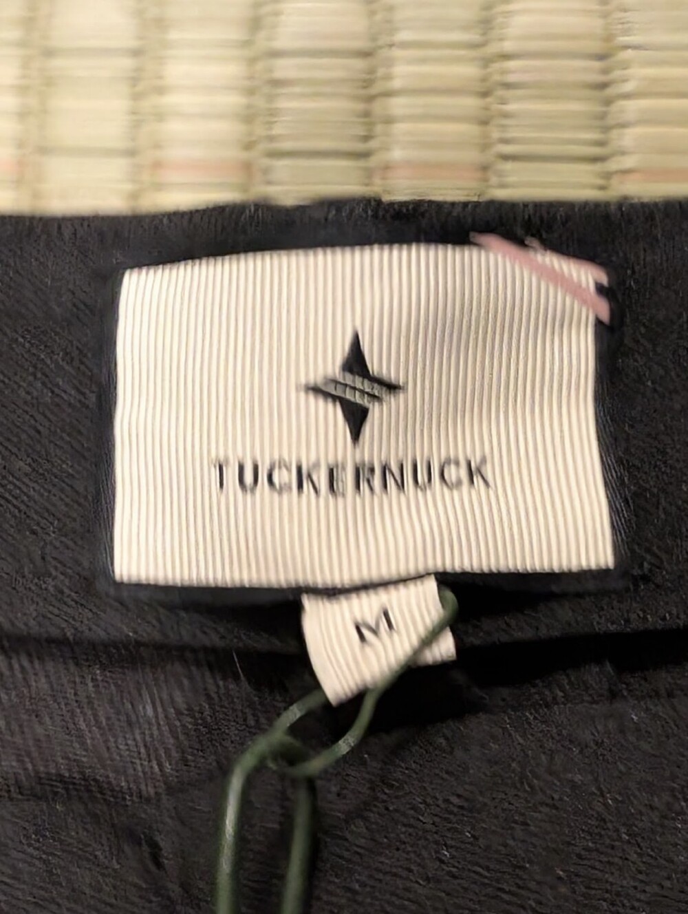 NWT Tuckernuck Black Wax Ashford Pants High Rise Kick Flare Women's Size Medium - Picture 4 of 7